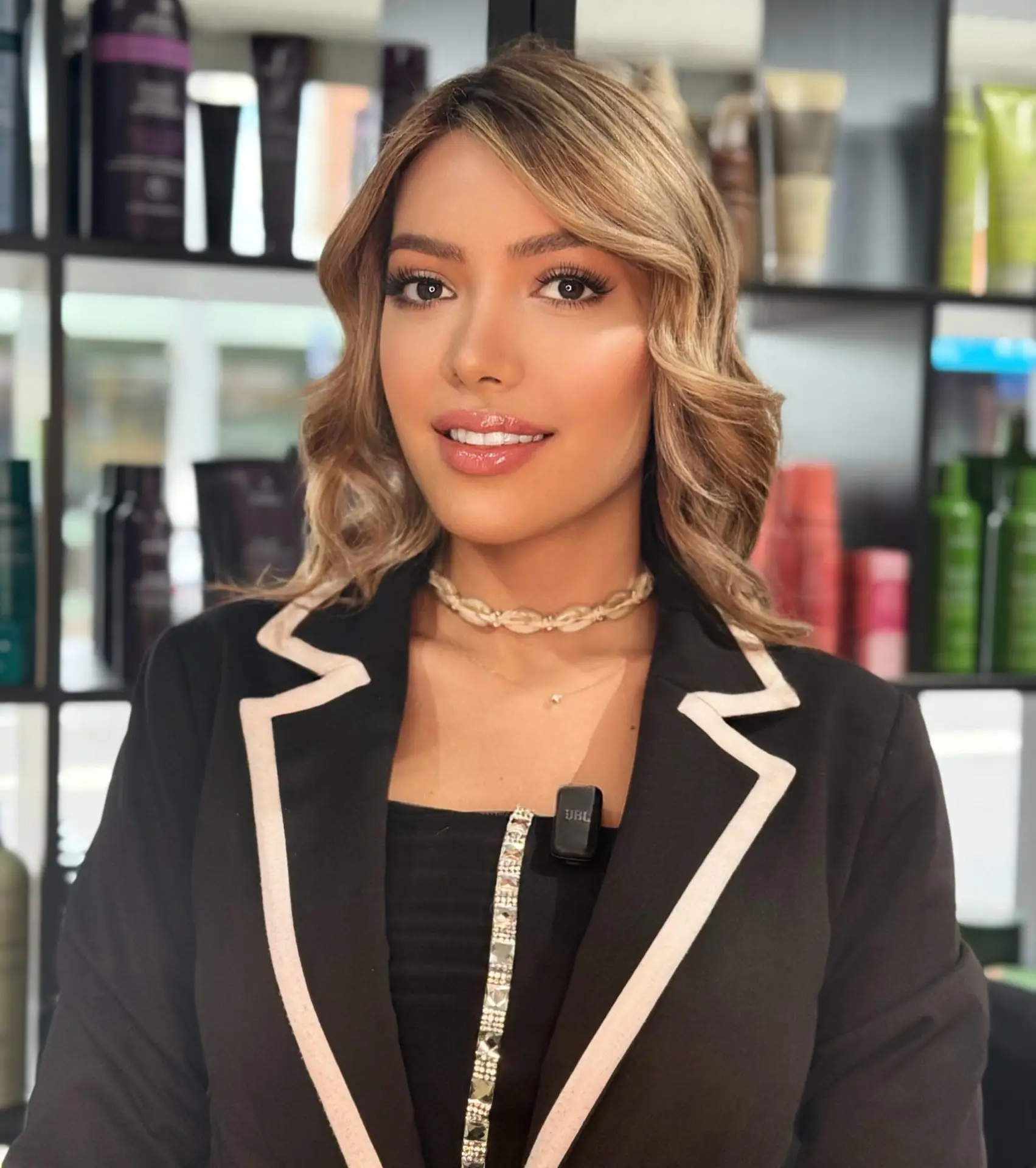 Shaya from the Lotus Hair Salon team