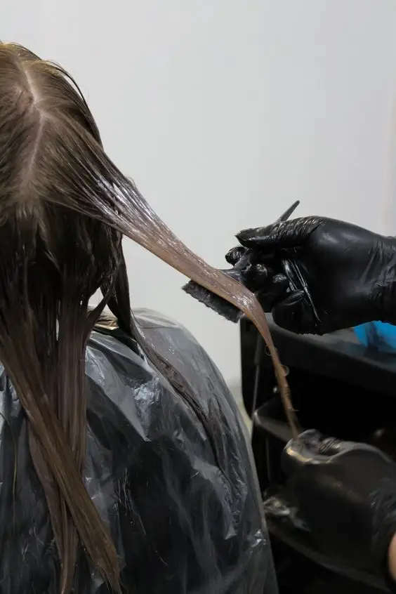 Healthy strengthened hair after protein care