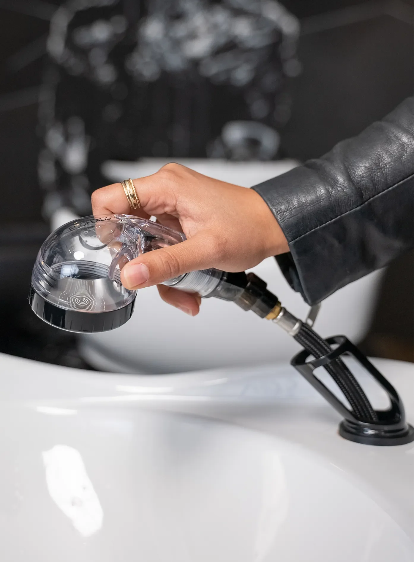ECOHEADS professional salon showerhead