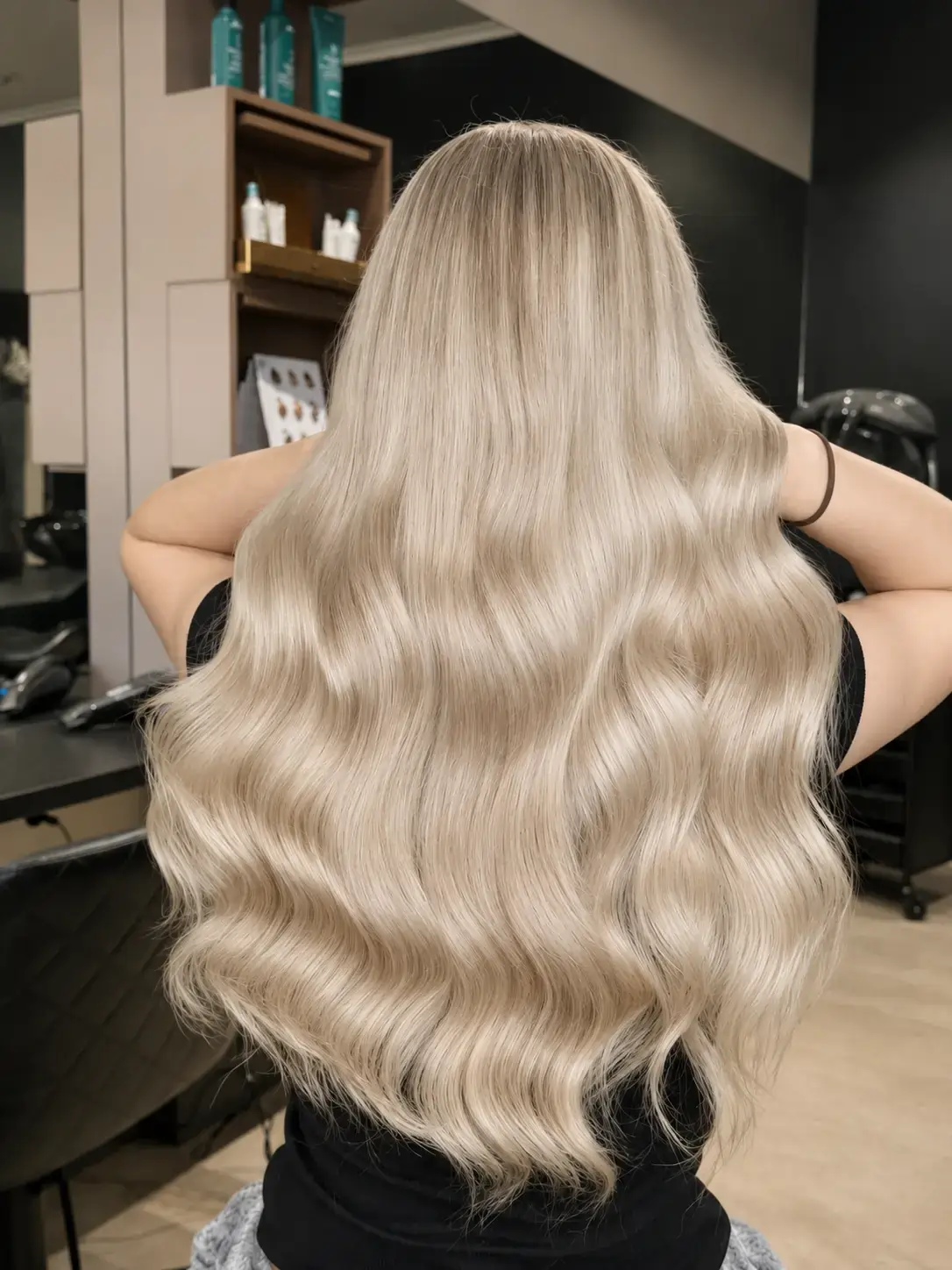 Seamless regrowth colour coverage