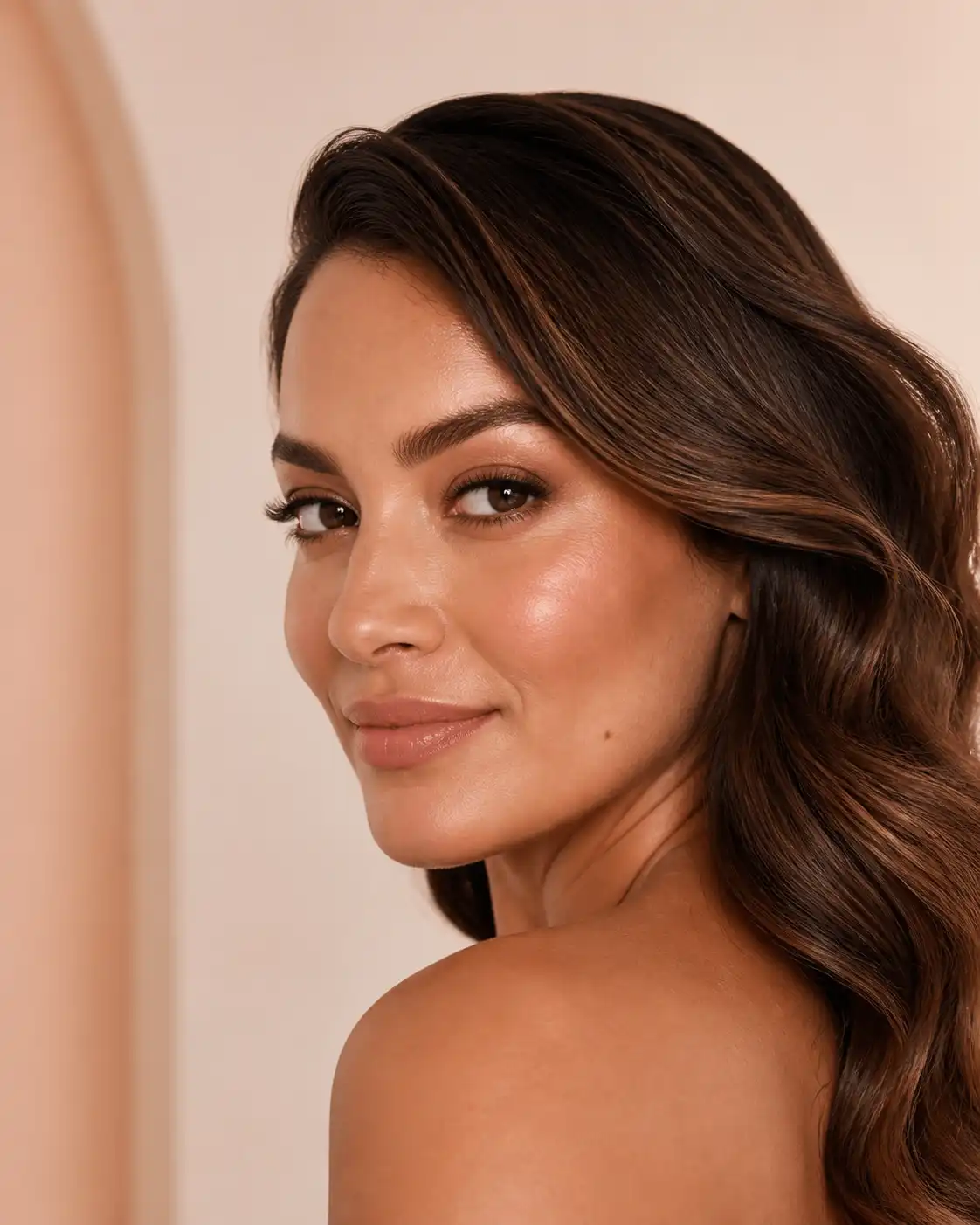 Elegant event makeup and styling