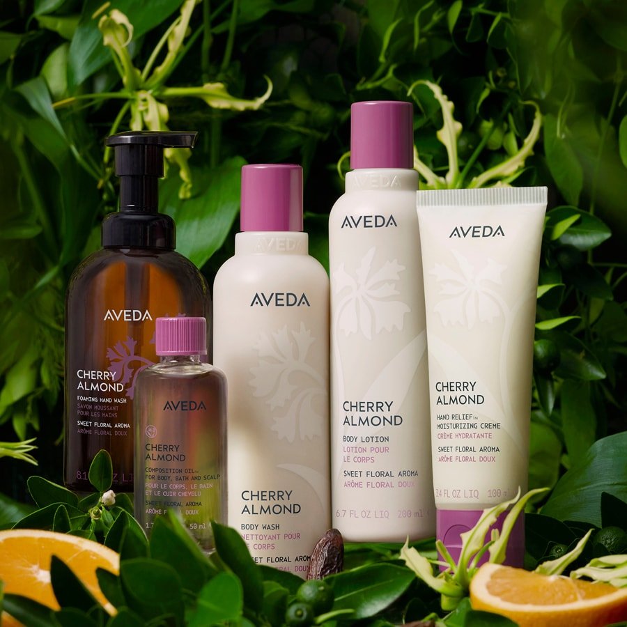 Aveda Cherry Almond collection